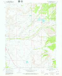 Download a high-resolution, GPS-compatible USGS topo map for Juniata Reservoir, CO (1979 edition)