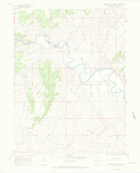 Download a high-resolution, GPS-compatible USGS topo map for Juniper Hot Springs, CO (1969 edition)