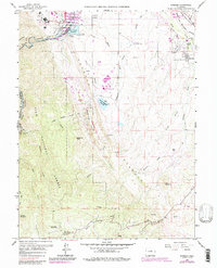 Download a high-resolution, GPS-compatible USGS topo map for Kassler, CO (1987 edition)