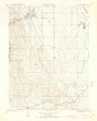 Download a high-resolution, GPS-compatible USGS topo map for Kassler, CO (1956 edition)