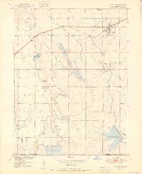 1951 Map of Keenesburg