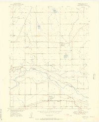 Download a high-resolution, GPS-compatible USGS topo map for Kersey, CO (1950 edition)