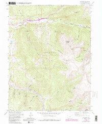 Download a high-resolution, GPS-compatible USGS topo map for Keystone, CO (1988 edition)