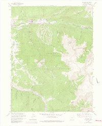 Download a high-resolution, GPS-compatible USGS topo map for Keystone, CO (1976 edition)