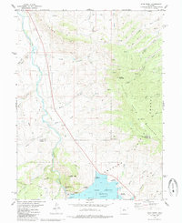 Download a high-resolution, GPS-compatible USGS topo map for King Creek, CO (1985 edition)