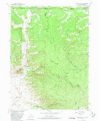 Download a high-resolution, GPS-compatible USGS topo map for Kings Canyon, CO (1975 edition)