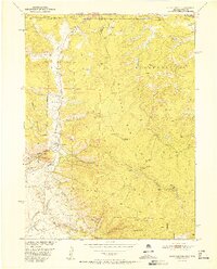 Download a high-resolution, GPS-compatible USGS topo map for Kings Canyon, CO (1952 edition)