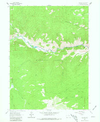 Download a high-resolution, GPS-compatible USGS topo map for Kinikinik, CO (1980 edition)