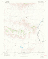 Download a high-resolution, GPS-compatible USGS topo map for Kiowa Hill, CO (1971 edition)