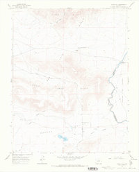 Download a high-resolution, GPS-compatible USGS topo map for Kiowa Hill, CO (1971 edition)