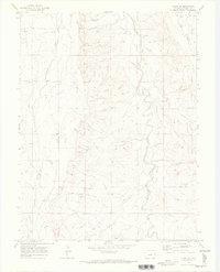 Download a high-resolution, GPS-compatible USGS topo map for Kiowa NE, CO (1973 edition)