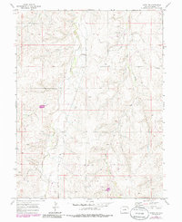 Download a high-resolution, GPS-compatible USGS topo map for Kiowa NW, CO (1985 edition)