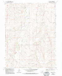 Download a high-resolution, GPS-compatible USGS topo map for Kiowa NW, CO (1994 edition)