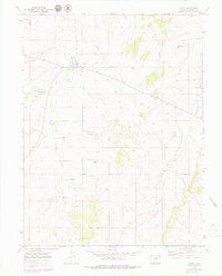 Download a high-resolution, GPS-compatible USGS topo map for Kiowa, CO (1979 edition)