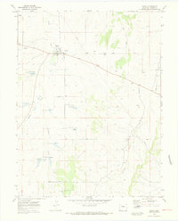 Download a high-resolution, GPS-compatible USGS topo map for Kiowa, CO (1973 edition)
