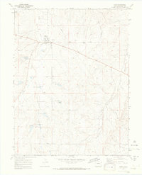 Download a high-resolution, GPS-compatible USGS topo map for Kiowa, CO (1973 edition)