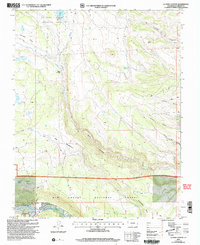 Download a high-resolution, GPS-compatible USGS topo map for La Jara Canyon, CO (2005 edition)