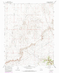 Download a high-resolution, GPS-compatible USGS topo map for La Junta SE, CO (1985 edition)