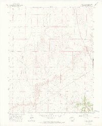 1966 Map of La Junta SE, 1969 Print