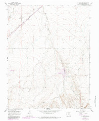 preview thumbnail of historical topo map of Otero County, CO in 1965