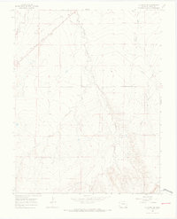 preview thumbnail of historical topo map of Otero County, CO in 1965