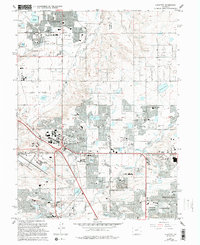 preview thumbnail of historical topo map of Lafayette, CO in 1965