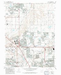 Download a high-resolution, GPS-compatible USGS topo map for Lafayette, CO (1994 edition)