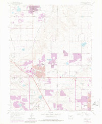 Download a high-resolution, GPS-compatible USGS topo map for Lafayette, CO (1980 edition)