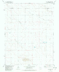 Download a high-resolution, GPS-compatible USGS topo map for Lake Albert, CO (1982 edition)