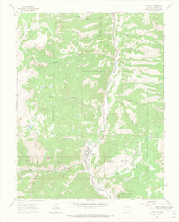preview thumbnail of historical topo map of Lake City, CO in 1963