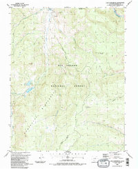 Download a high-resolution, GPS-compatible USGS topo map for Lake Humphreys, CO (1986 edition)
