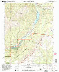Download a high-resolution, GPS-compatible USGS topo map for Lake San Cristobal, CO (2005 edition)