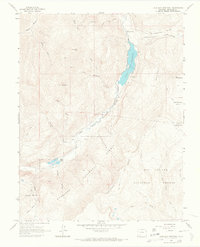 Download a high-resolution, GPS-compatible USGS topo map for Lake San Cristobal, CO (1967 edition)
