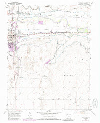 Download a high-resolution, GPS-compatible USGS topo map for Lamar East, CO (1985 edition)