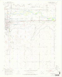 Download a high-resolution, GPS-compatible USGS topo map for Lamar East, CO (1977 edition)