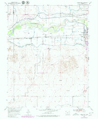Download a high-resolution, GPS-compatible USGS topo map for Lamar West, CO (1979 edition)