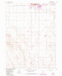 Download a high-resolution, GPS-compatible USGS topo map for Lamb, CO (1984 edition)
