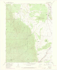 Download a high-resolution, GPS-compatible USGS topo map for Larkspur, CO (1971 edition)
