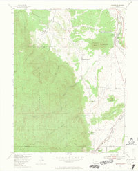 Download a high-resolution, GPS-compatible USGS topo map for Larkspur, CO (1965 edition)