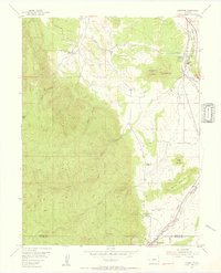 Download a high-resolution, GPS-compatible USGS topo map for Larkspur, CO (1955 edition)