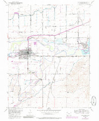 preview thumbnail of historical topo map of Las Animas, CO in 1953