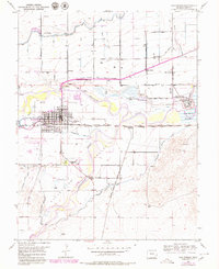 preview thumbnail of historical topo map of Las Animas, CO in 1953