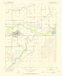 Download a high-resolution, GPS-compatible USGS topo map for Las Animas, CO (1954 edition)