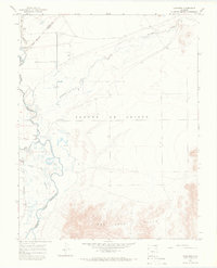 preview thumbnail of historical topo map of Costilla County, CO in 1965