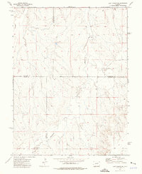 Download a high-resolution, GPS-compatible USGS topo map for Last Chance SW, CO (1976 edition)