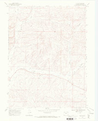 Download a high-resolution, GPS-compatible USGS topo map for Lay SE, CO (1972 edition)