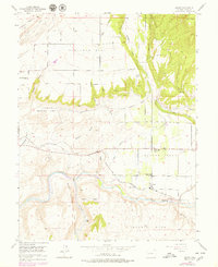 Download a high-resolution, GPS-compatible USGS topo map for Lazear, CO (1979 edition)