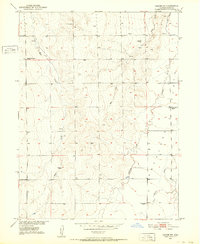 Download a high-resolution, GPS-compatible USGS topo map for Leader NW, CO (1952 edition)