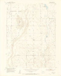 Download a high-resolution, GPS-compatible USGS topo map for Leader, CO (1953 edition)