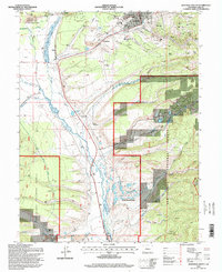 Download a high-resolution, GPS-compatible USGS topo map for Leadville South, CO (1998 edition)